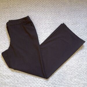 Nicole Miller Brown Wide Leg Dress Pants size 10 fall